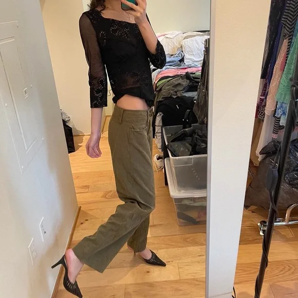 REI Green Women's Pants - Picture 4 of 4